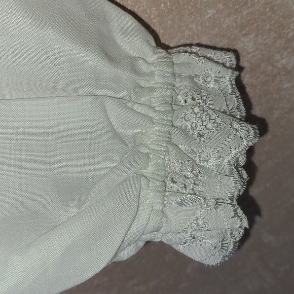 Vintage Button down lace blouse - Picture 8 of 13